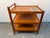 Mid-Century Modern Mid Century Danish Teak Bar Cart With Tile Insert by BRDR. Furbo, Attributed For Sale - Image 3 of 13