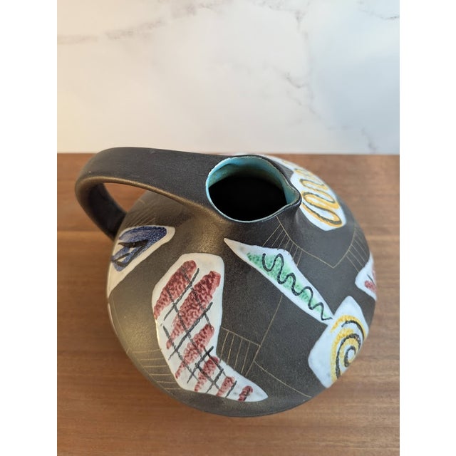 1960s Ruscha Keramik Jug Vase For Sale - Image 4 of 6