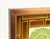 19th/20th C. English Art Nouveau Ceramic Majolica Glazed Tile With Flower, Framed For Sale - Image 4 of 6