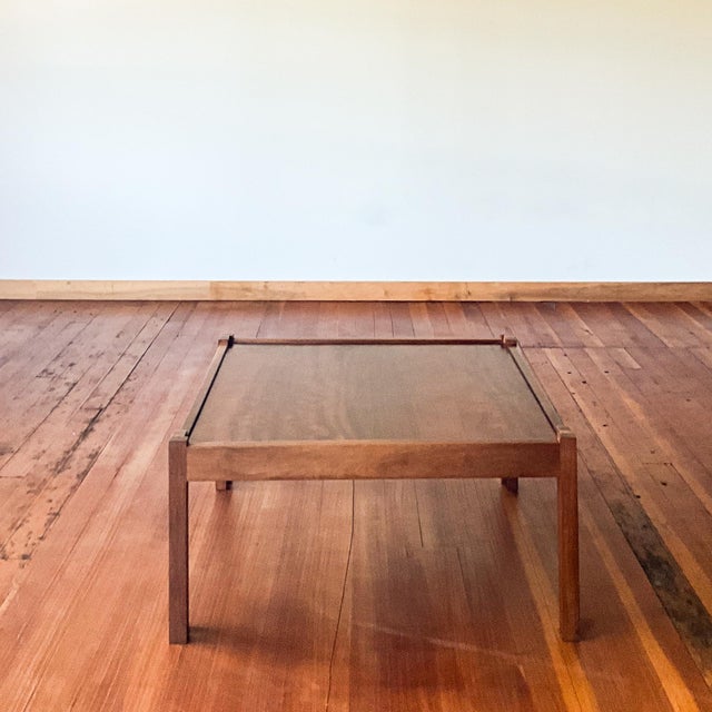 1960s Handmade Bubinga, Walnut, and Mahogany Coffee Table For Sale In Portland, OR - Image 6 of 9