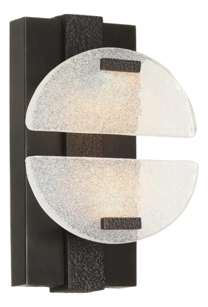 Arteriors Home Logan Black Iron Sconce