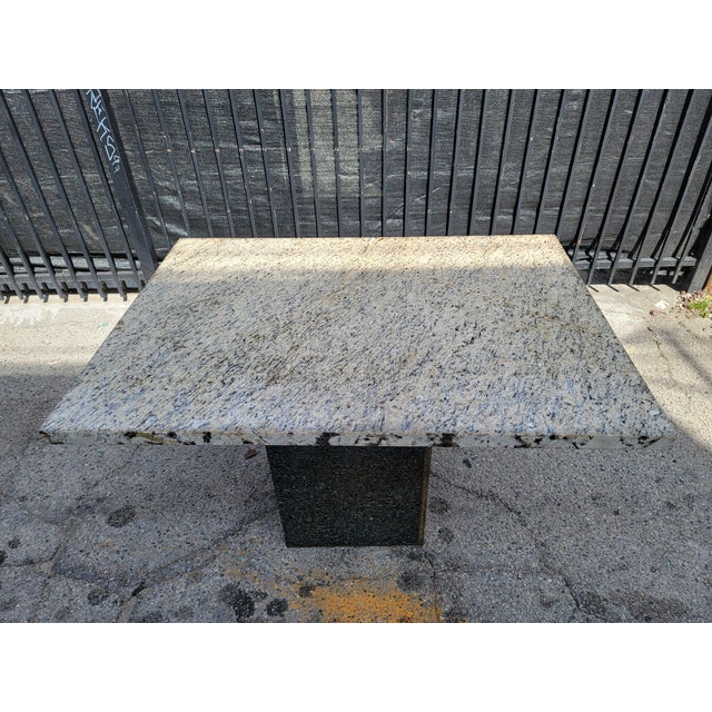 Vintage Granite Dining Table. For Sale In Los Angeles - Image 6 of 18