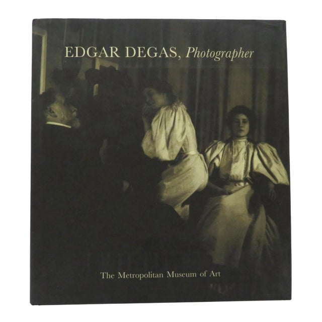Edgar Degas, Photographer, Hardcover Book For Sale