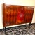 Bar Cabinet with Herringbone Motif and Prismatic Covering attributed to Paolo Buffa, 1950s For Sale - Image 6 of 18