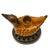 Brown Mid-Century j.c. Seagraves Pottery Bird Flower Holder and Candlestick For Sale - Image 8 of 9