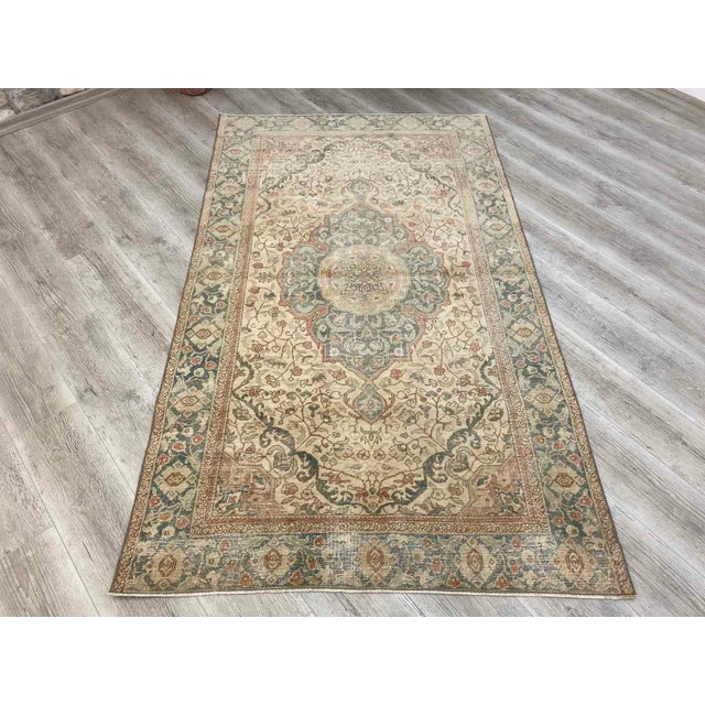 Hand Knotted Vintage Turkish Rug, 49" X 82" For Sale - Image 12 of 12