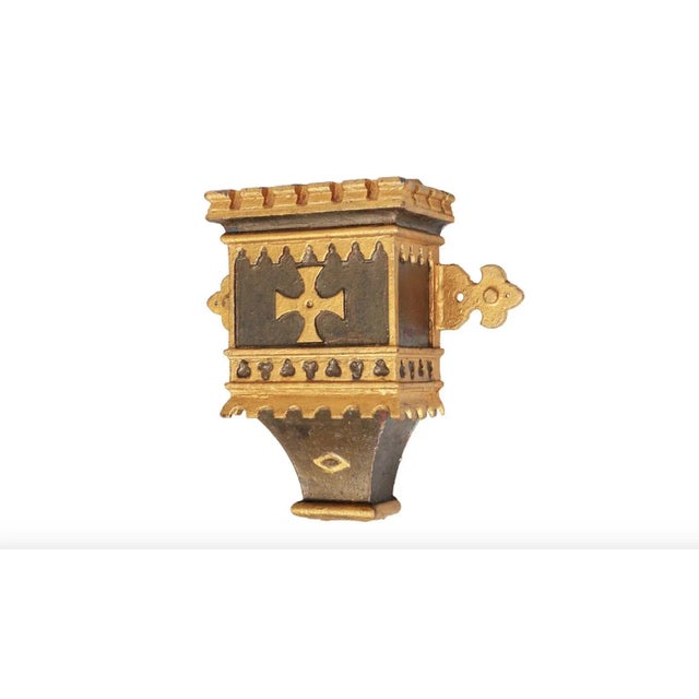 19th Century English Victorian Gothic Revival Rainwater Hopper For Sale - Image 11 of 11