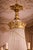 Vintage French Louis XVI Gold Bronze Crystal Chandelier For Sale - Image 10 of 16