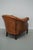 Vintage Dutch Cognac Colored Leather Club Chair For Sale - Image 5 of 16