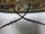 Baroque Italian 19th Century Walnut Baroque Style Fratino Table with Carved Lyre Legs For Sale - Image 3 of 12