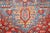 a colorful 1920s geometric Antique Persian Room size Heriz Rug Details rug no. j4564 size 9'2" x 13'