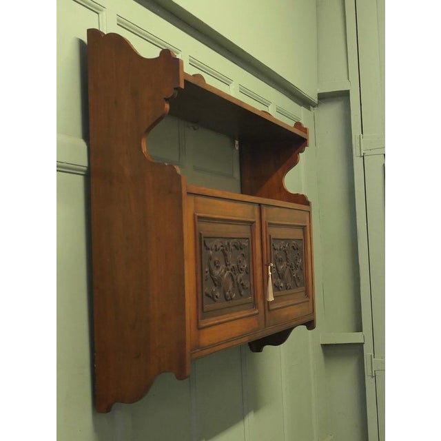 ENORMOUS, 4ft long Arts and Crafts Wall Cabinet A great piece but much larger than normal, the cabinet has beautifully...