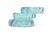 1990s Vintage Signed Sea Green Glass Tiered Candlesticks Pair Of, 1993 For Sale - Image 5 of 11