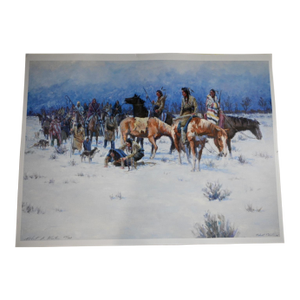 “Winter Retreat” Limited Edition Print by Robert A. Winter, 1990