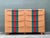 Wood Vintage Boho Heywood Wakefield Racing Stripe Dresser For Sale - Image 7 of 10