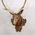 Rustic European Large Naturalistic Black Forest Carved Stag Head, Ca. 1920s For Sale - Image 3 of 11