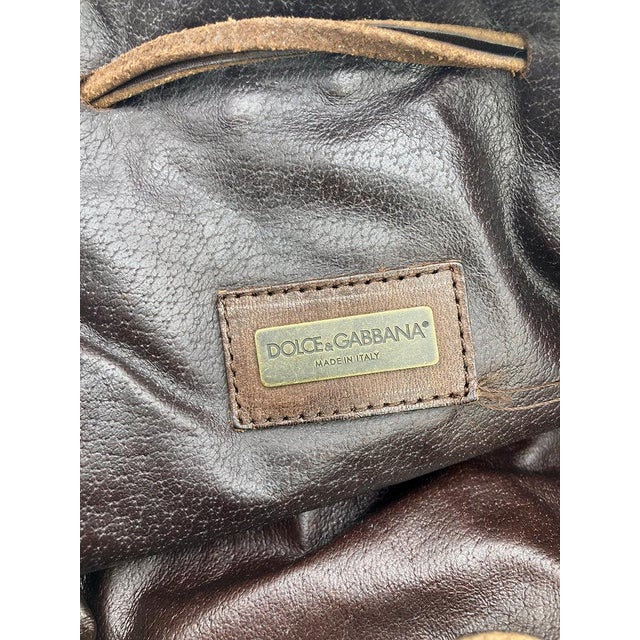 Mid 20th Century Dolce and Gabbana Brown Mink Fur Shoulder Bag For Sale - Image 11 of 11