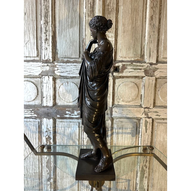 Sculpture of Diana, 1900, Bronze For Sale - Image 5 of 10