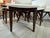 X-Back White Leather and Dark Walnut Wood Dining Side Chairs, Set of Ten For Sale - Image 12 of 12