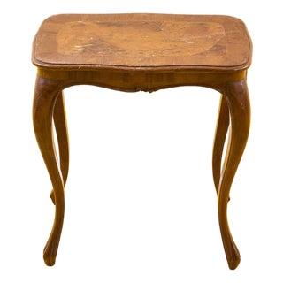 Antique Wooden Side Table For Sale