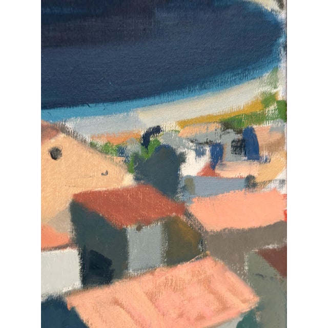 Mid-Century Modern Stig Wernheden, Waterfall, 1950s, Oil on Canvas, Framed For Sale - Image 3 of 18