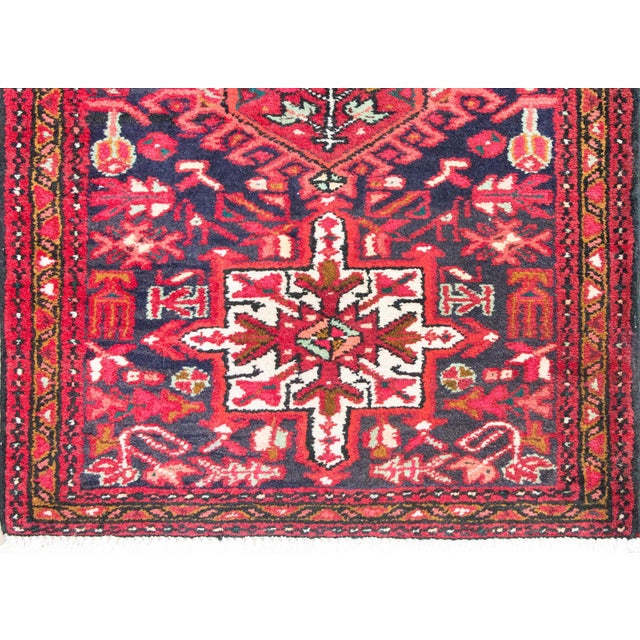 Mid-20th Century Persian Heriz Runner For Sale - Image 12 of 14