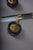 Black Vintage French Wall Sconces in Gunmetal and Gilt Bronze from Maison Jansen, 1970s, Set of 2 For Sale - Image 8 of 13