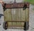 Vintage Primitive Industrial Small Garden Cart Platform Table, Rustic Wood & Iron Coffee Table For Sale - Image 9 of 10