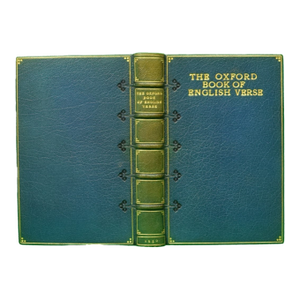"The Oxford Book of English Verse 1250-1900" 1930 Quiller-Couch, Arthur