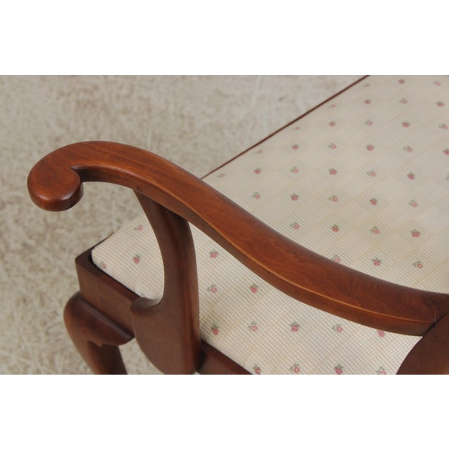 Set of 8 Eldred Wheeler Cherry Dining Room Chairs For Sale In Philadelphia - Image 6 of 18
