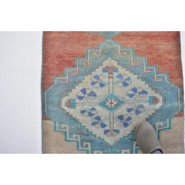 Textile Colourful Decorative Runner Rug For Sale - Image 7 of 10