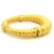 Ilias Lalaounis 1970s 22k Gold Neolithic Revival Ribbed Bracelet For Sale - Image 9 of 15
