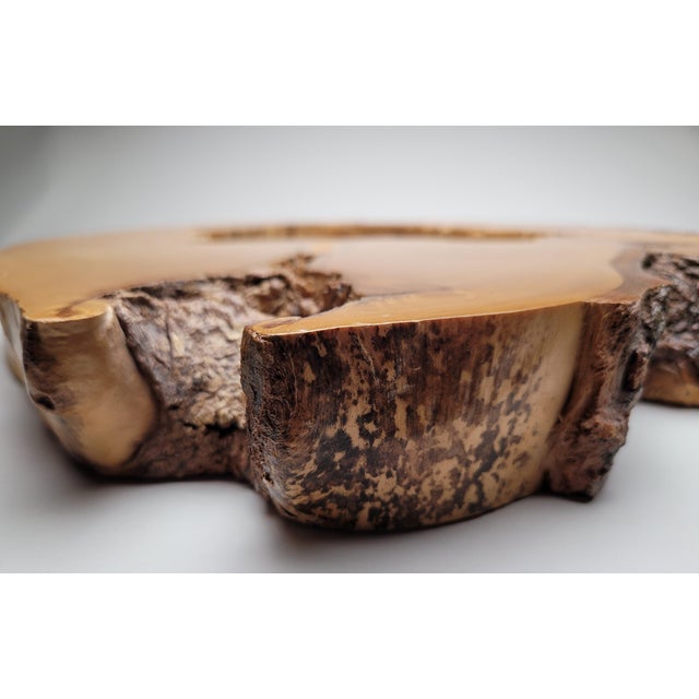 Sienna Live Edge Burlwood Mirror For Sale - Image 8 of 14