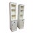 Pottery Barn Aubrey Storage Shelf With Cabinet, Pair For Sale