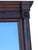19th Century 19th Century American Victorian Walnut Pierre Mirror/ Hallway Mirror. For Sale - Image 5 of 16
