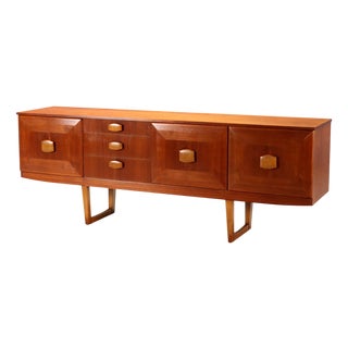 Vintage Sideboard Teak Veneer, England, 1960s For Sale