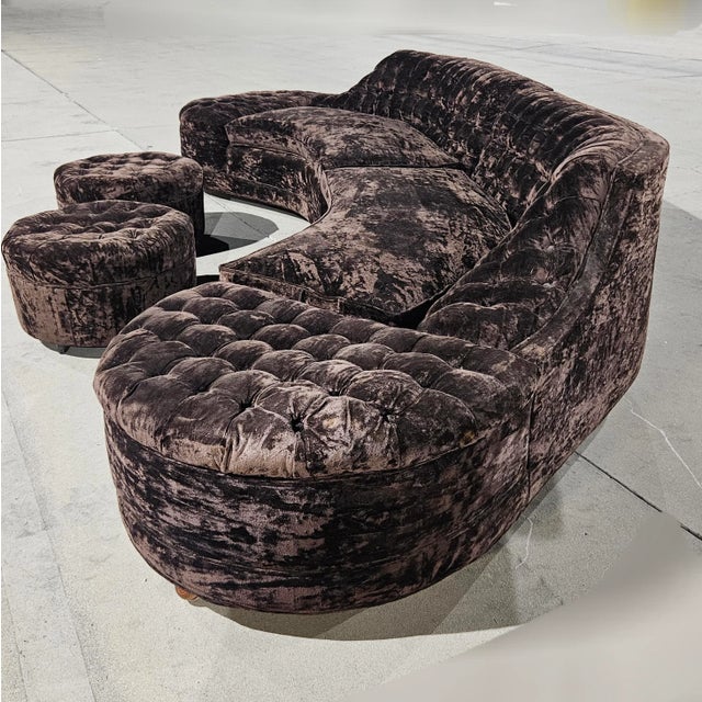Hollywood regency ソファ　アメリカ　ビンテージ Hollywood Regency Sofas - 52 For Sale at 1stDibs | hollywood