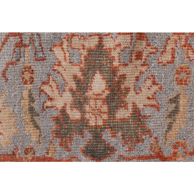 1910s Sultanabad Rug For Sale - Image 9 of 10