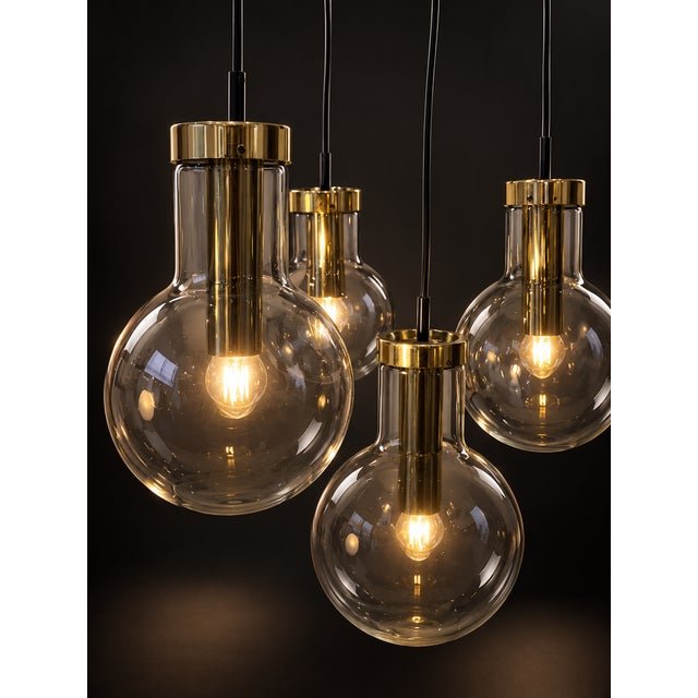 Mid-Century Modern Maxi Globe Pendant Light from Raak Amsterdam, Netherlands, 1968 For Sale - Image 3 of 12