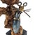 1970s Vintage Brutalist Metal Mouse Surfer Sculpture on Drift Wood — 10.5" For Sale - Image 5 of 8
