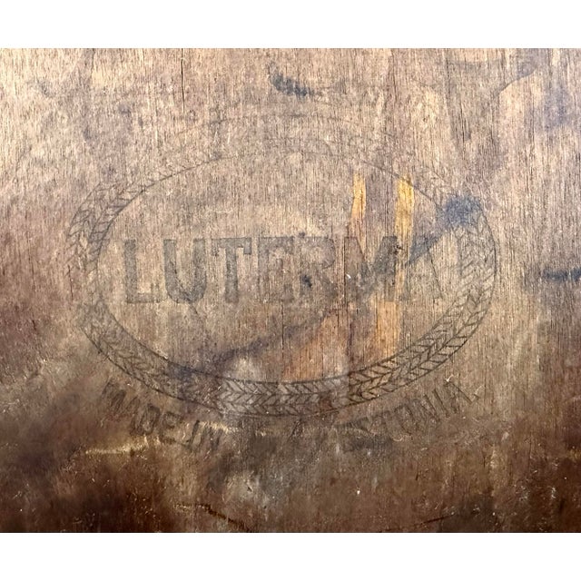 Antique Bentwood Thonet Style Accent / Corner Chair by Luterma, Estonia For Sale - Image 10 of 12