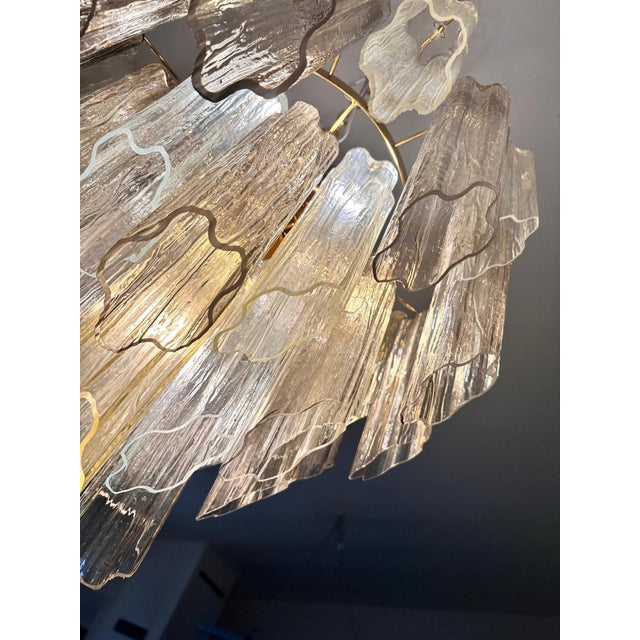 Gold Contemporary Murano Glass Sputnik Chandelier Multicolor, Mazzega Style For Sale - Image 8 of 8