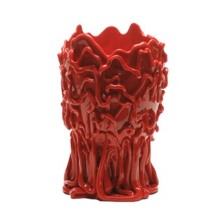 Matt Red Medusa Vase by Gaetano Pesce for Fish Design For Sale