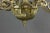 French 1940's Bronze Chandelier With Twelve Arms For Sale - Image 9 of 13