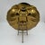 Metal Vintage XL 14" Wide Brass Scallop Shell Tray, Platter, or Wall Decor For Sale - Image 7 of 11