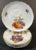Hollywood Regency Antique Gold Rimmed Fruit Motif Appetizer Plates Made in Germany - Set of 6 For Sale - Image 3 of 10