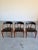 1960s Set of 6 Kai Kristiansen Style Danish Teak Mid Century Dining Chairs For Sale In Tampa - Image 6 of 12