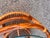 1970s Italian Mid Century Rattan and Glass Coffee Side Table For Sale - Image 11 of 12
