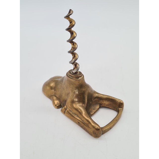 Danish Figurative Corkscrew in Bronze, Denmark, 1960s For Sale - Image 9 of 12