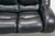Italian Space Age Black Leather 2-Seater Sofa, 1985 For Sale - Image 13 of 14
